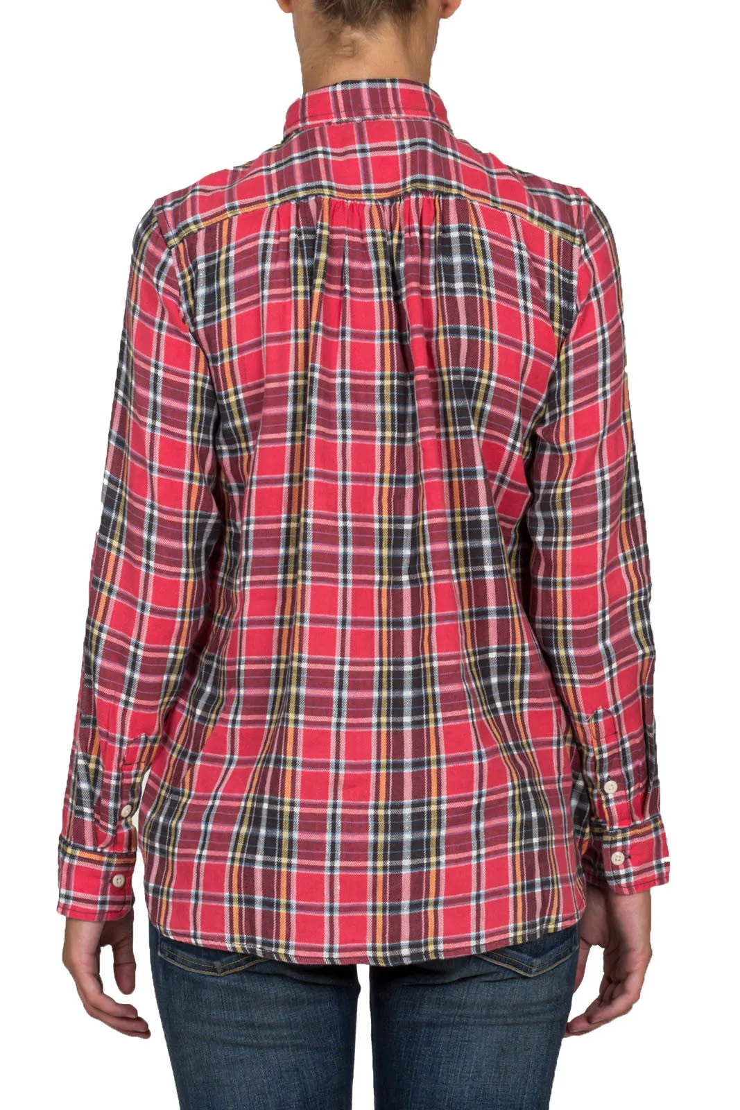 Plaid Cotton Linen Shirt