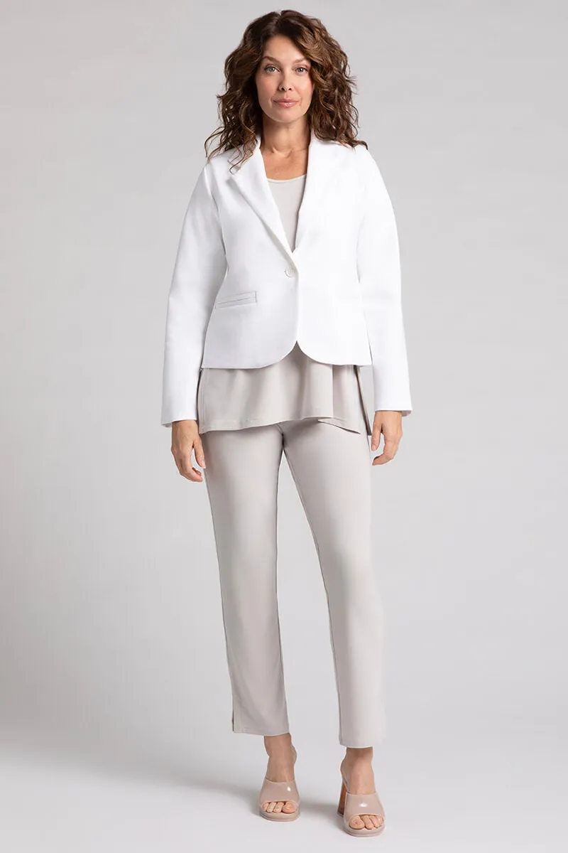 Ponte Classic Blazer | White