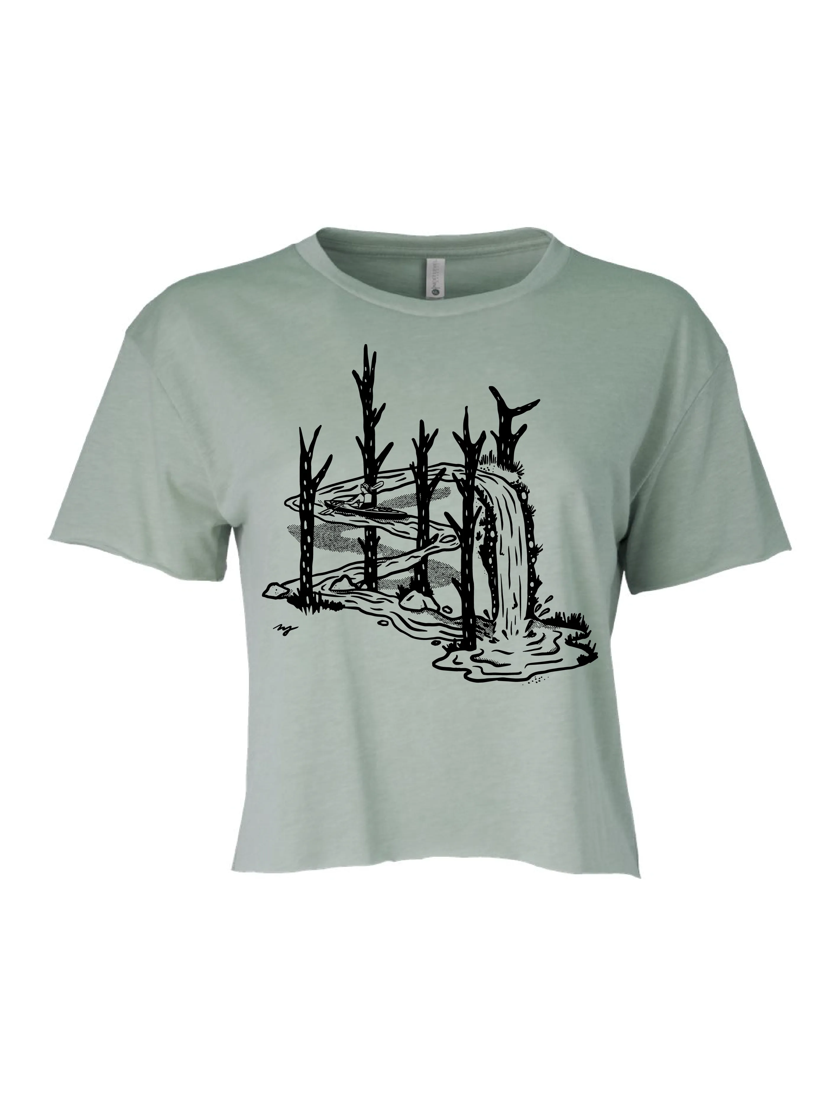 River Path · Cropped T-Shirt