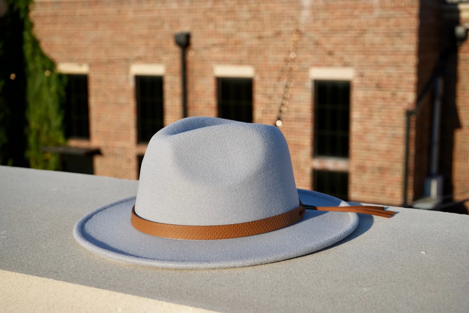 Rivet Fedora - Gray