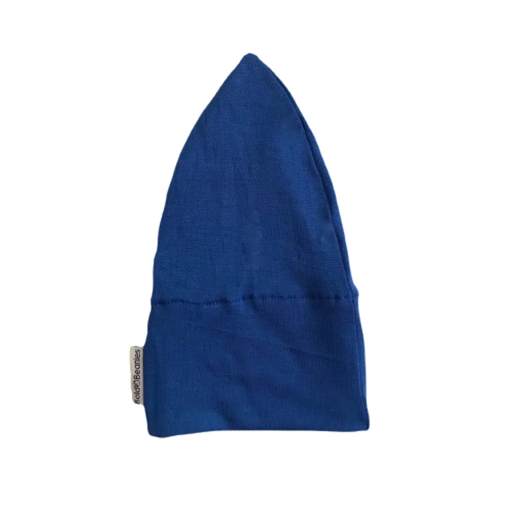 Royal Blue Plain Stylish Hair Loss Hat