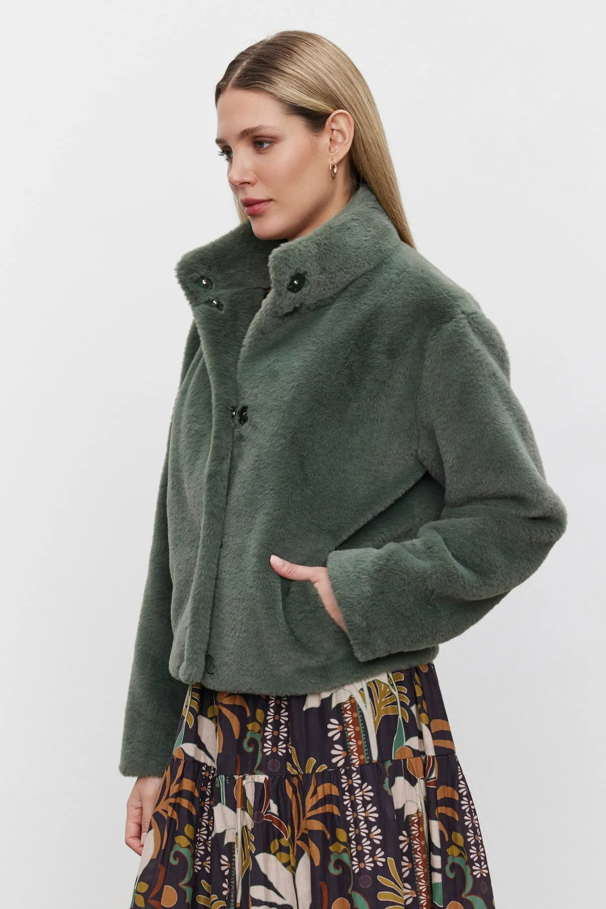 SHEENA LUXE FAUX FUR JACKET