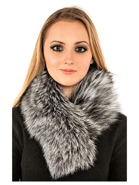 Silver fox headband