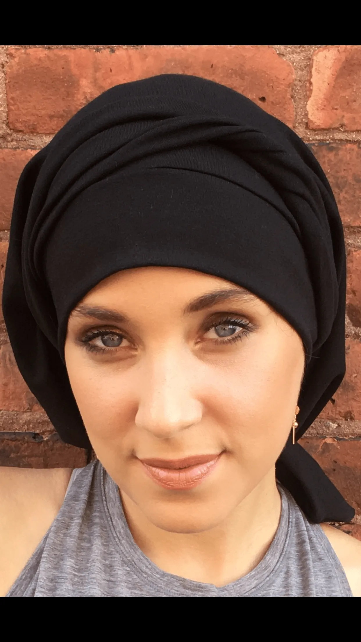 Turban For Woman | Modest Clothing |  Tie Up Hair Wrap Around Snood | Tichel Hijab For Hair Wrapping For Women | Made in USA