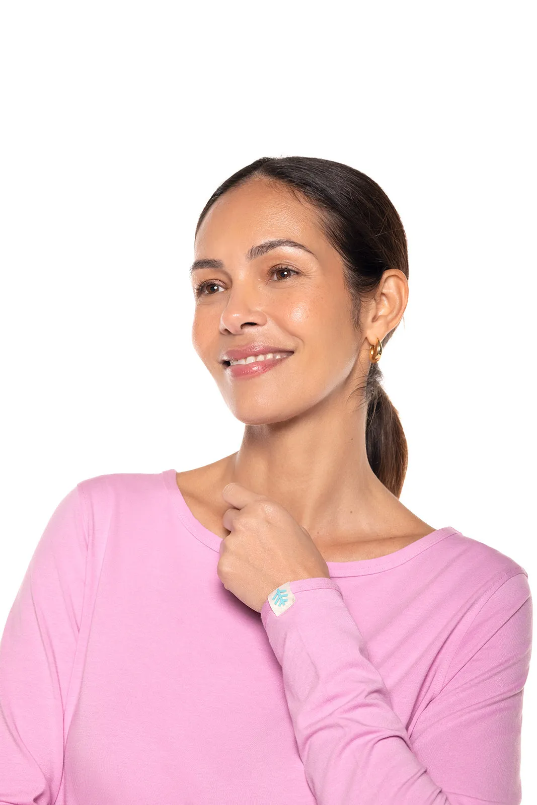 Women's Heyday Side Split Shirt  |  Peony Pink